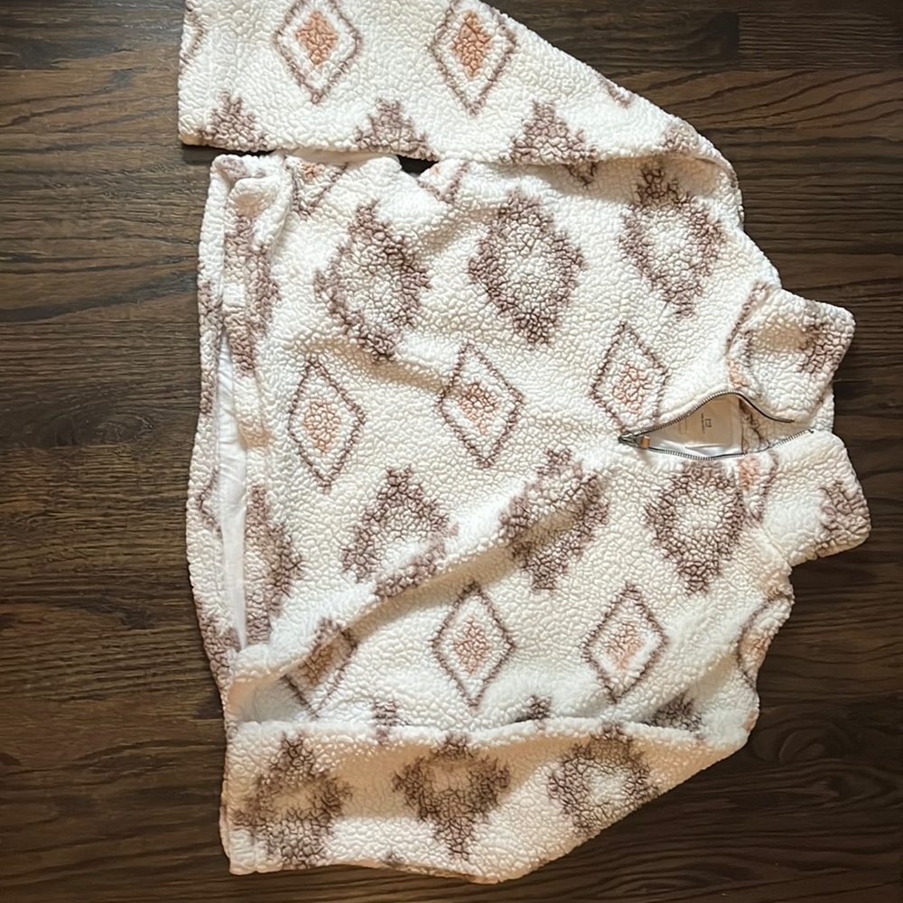 Sherpa pullover teddy